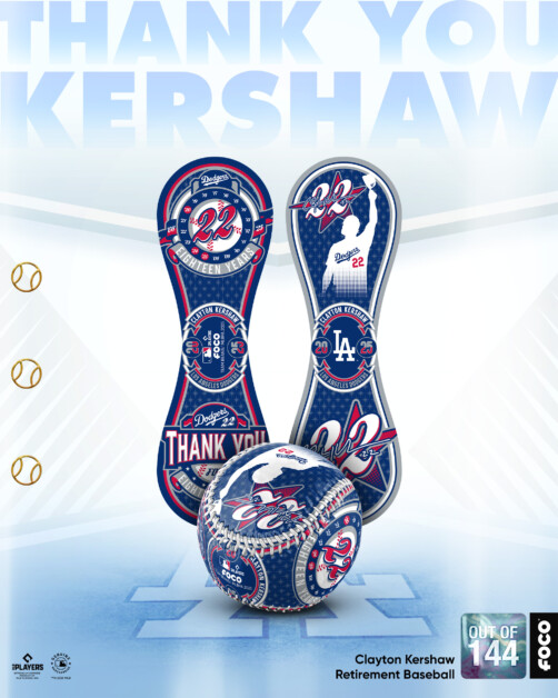 Clayton Kershaw baseball, FOCO
