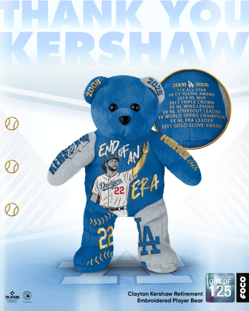 Clayton Kershaw bear, FOCO