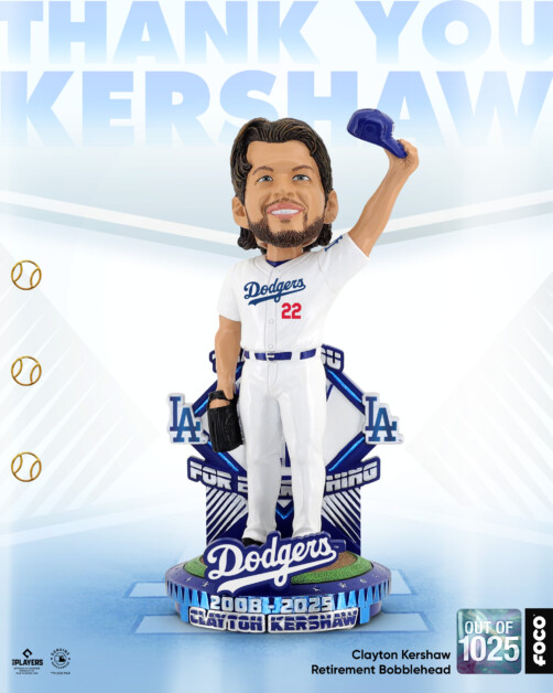 Clayton Kershaw bobblehead, FOCO