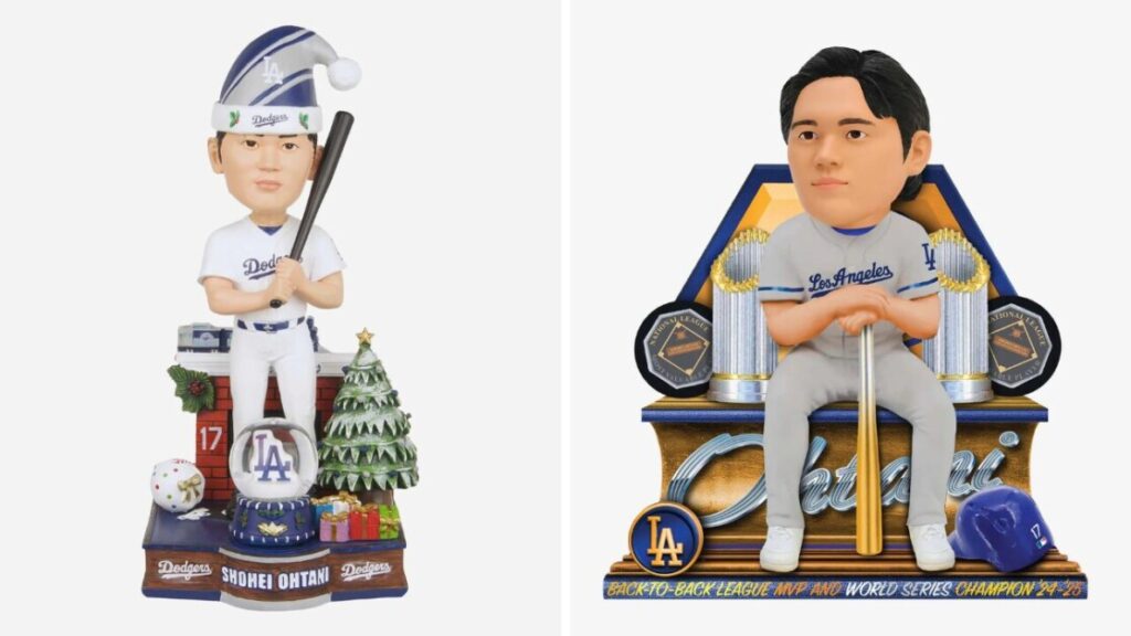 Shohei Ohtani bobbleheads, FOCO