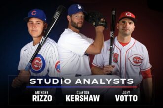 Clayton Kershaw, Joey Votto, Anthony Rizzo, NBC Sports, MLB on NBC