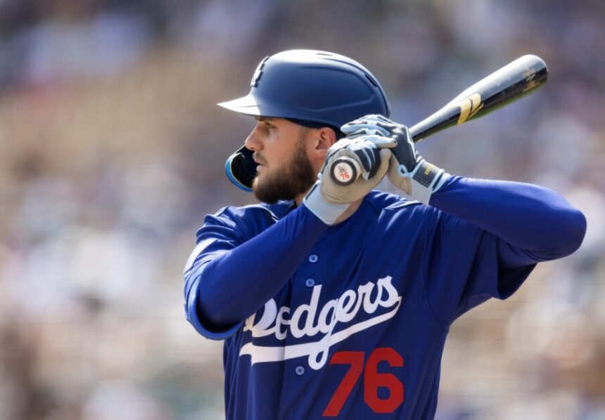 Alex Freeland, 2026 Dodgers Spring Training