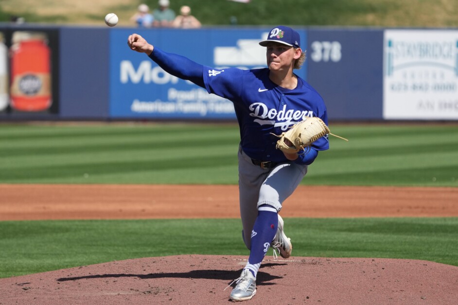 Emmet Sheehan Opening 2026 Season In Dodgers Starting Rotation