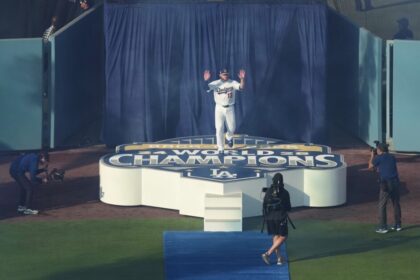 Max Muncy, Dodgers World Series ceremony