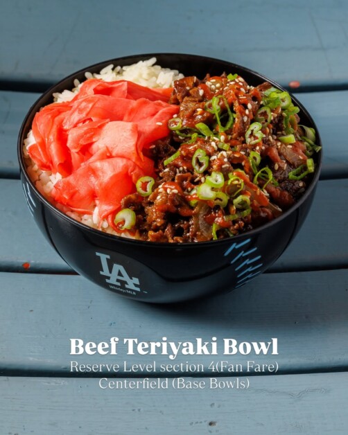 Beef teriyaki bowl, Japanese Heritage Night 2026