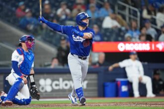 Dalton Rushing, alternate Dodgers jersey