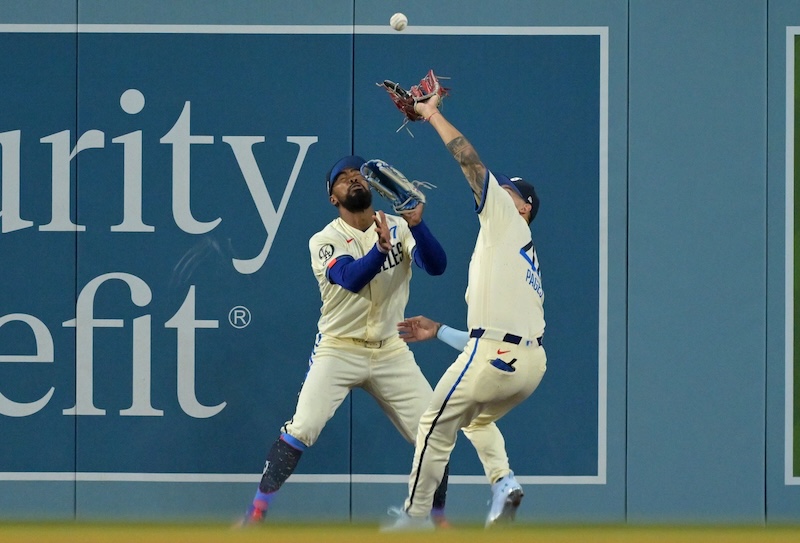 Dodgers want to improve after Andy Pages, Teoscar Hernandez nearly collide