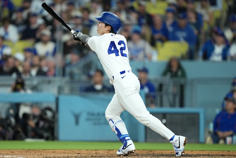 Hyeseong Kim, Jackie Robinson Day