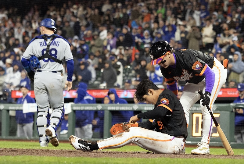 Jung Hoo Lee, Drew Gilbert, Dalton Rushing, Giants City Connect