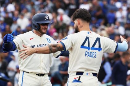 Max Muncy, Andy Pages, Dodgers City Connect