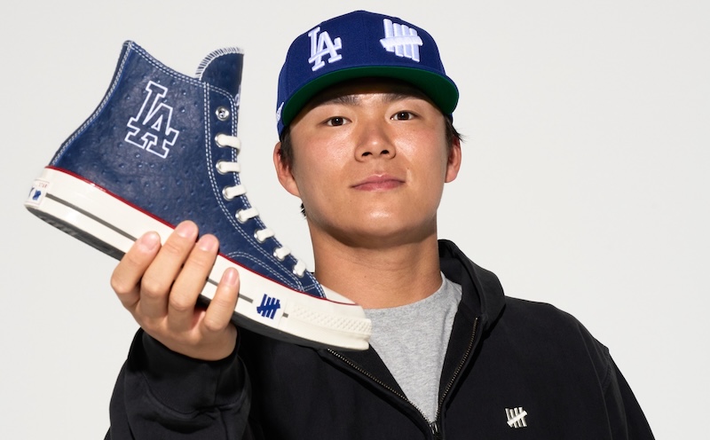Yoshinobu Yamamoto, UNDEFEATED Dodgers Chuck 70