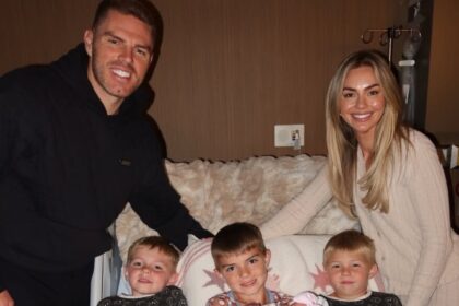 Freddie Freeman, Chelsea Freeman, Max, Charlie, Brandon John, London Rosemary Joy