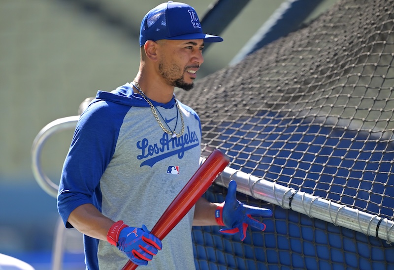Mookie Betts deflects responsibility of providing spark for Dodgers