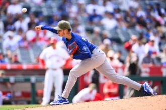 Chayce McDermott, alternate Dodgers road jersey, Freeway Series, Armed Forces Day Weekend
