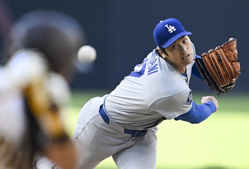 Shohei Ohtani's season streak ends, but home run helps Dodgers beat Padres