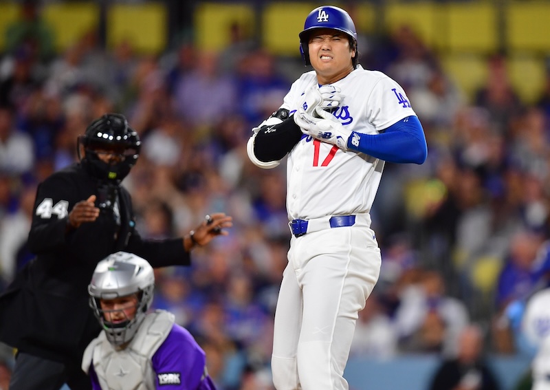 Shohei Ohtani Hit By Pitch Possibly Changing Dodgers’ Plan For Wednesday’s Game