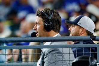 NBC Sports analyst Clayton Kershaw