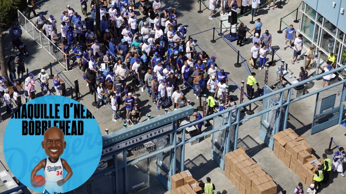 How Dodgers Fans Can Win Exclusive Shaq Bobblehead
