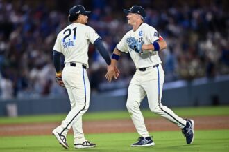 Santiago Espinal, Alex Call, Dodgers win, Freeway Series, Dodgers City Connect