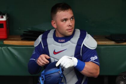 Dalton Rushing, alternate Dodgers road jersey
