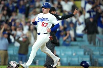 Ryan Ward, Dodgers walk-off win