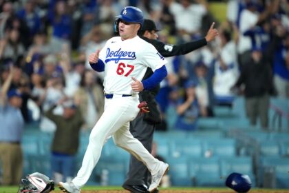 Ryan Ward, Dodgers walk-off win