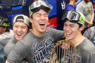Shohei Ohtani, Yoshinobu Yamamoto, Roki Sasaki, 2025 World Series