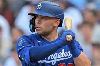 Dalton Rushing, alternate road Dodgers jersey