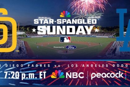 Padres, Dodgers, NBC, Peacock