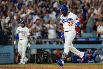 Teoscar Hernández grand slam, Miguel Rojas, autism awareness