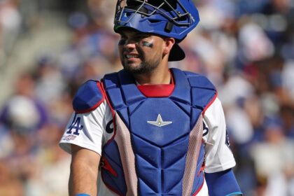 Eliezer Alfonzo, MLB debut jersey patch