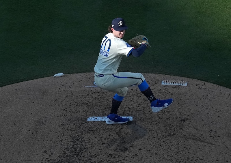 Justin Wrobleski, Dodgers City Connect