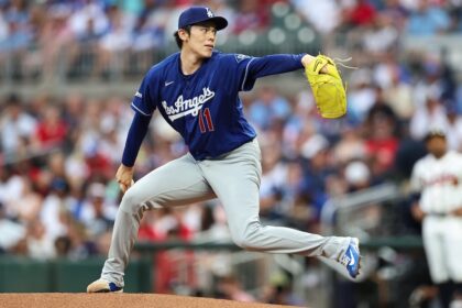 Roki Sasaki, alternate Dodgers blue jersey