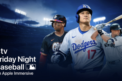 Rafael Devers, Shohei Ohtani, Paul Goldschmidt, Friday Night Baseball, Apple TV+, Apple Immersive, Apple Vision Pro