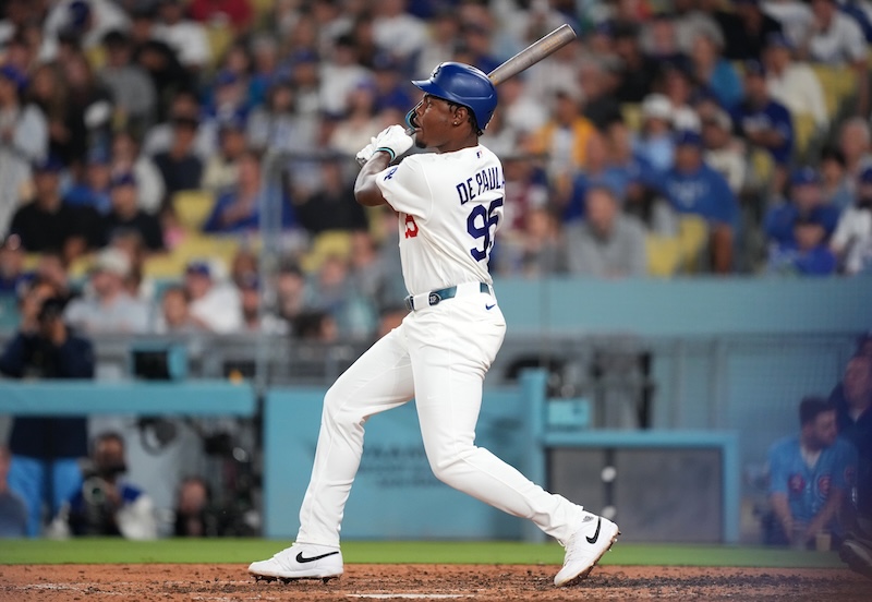 Josue De Paula shines in Dodger Stadium debut as Dodgers beat Giants 8-2