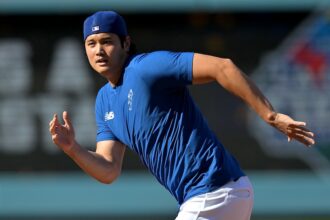 Shohei Ohtani running drills