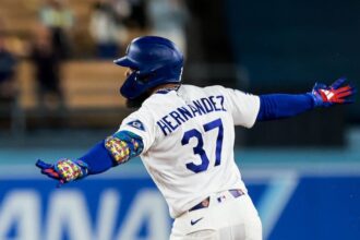 Teoscar Hernández walk-off, autism awareness, Lakers Night