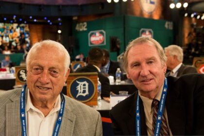 Tommy Lasorda, Charlie Hough, 2014 MLB Draft